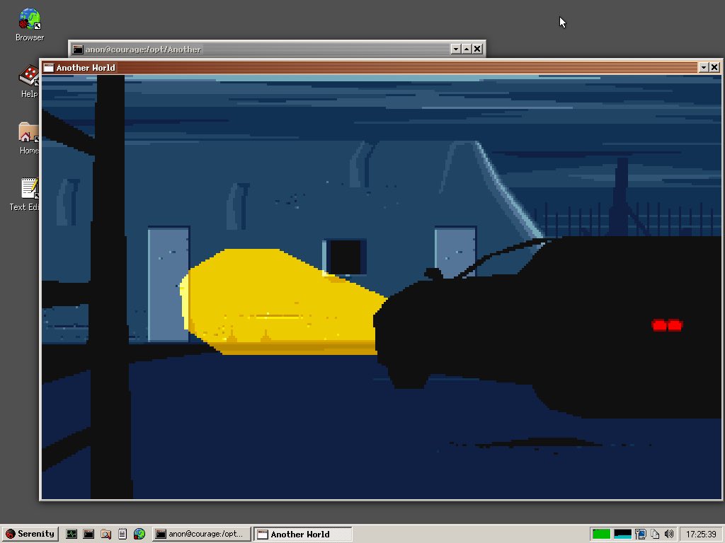 safarpavel's tweet image. Running Another World on #SerenityOS. @awesomekling the OS is just awesome. Only a small build patch to @fabynou&apos;s interpreter was needed. Amazing!