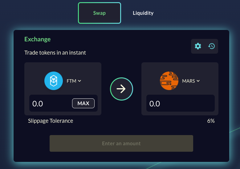 ProjectMarsFTM's tweet photo. Congrats Martians:
ProjectMars(MARS) is officially listed on Spiritswap.
Thank you @Spirit_Swap team.
MARS to Mars!🔥

To trade MARS: https://t.co/CjOPsFOkAS https://t.co/8B1O0r0dgq