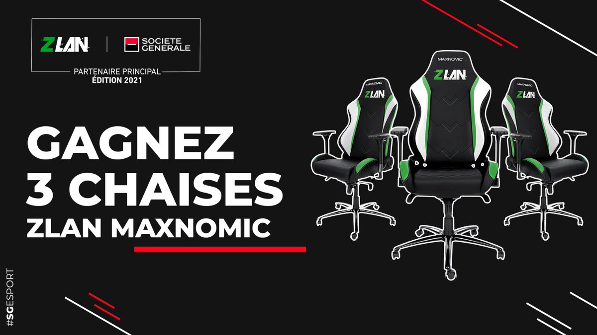 SGesport's tweet image. Vous avez choisi le lot du prochain giweaway : c&apos;est la chaise #ZLAN2021 @NEEDforSEAT_FR qui est arrivée en tête.
Nous avons décidé de vous en offrir 3 ! 😎

RT + Follow @SGesport ! Tirage au sort ce lundi ! 🎁

Bonne chance à tous ! 🤞