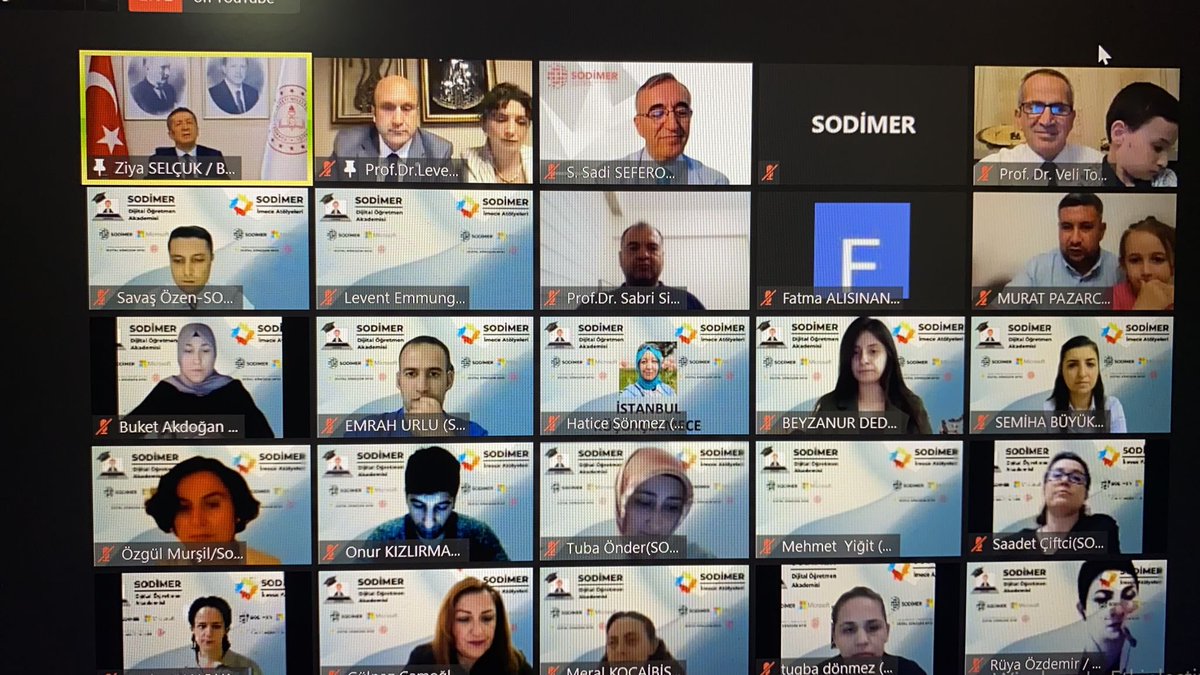 Başladık... <a href="/ziyaselcuk/">Ziya Selçuk</a> <a href="/SodimerTr/">SODİMER</a> öğretmen Akademisi açılış konuşmasını yapıyor..