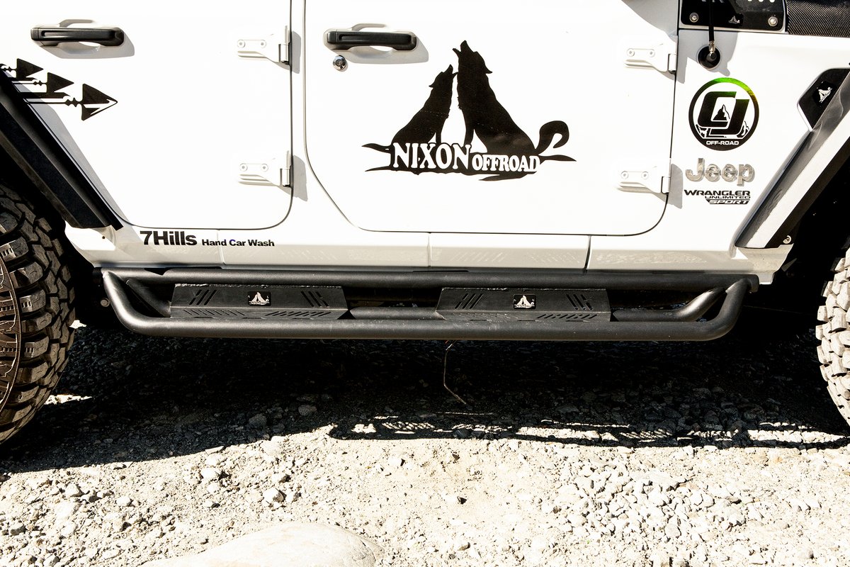 WolfstormORV's tweet photo. Need that extra footing for when you are entering and exiting your vehicle? Nixon Offroad has the rugged side steps you need for your lifted Jeep. 🏔️ 
#wolfstorm #jeep #jeeplife #jeeplove #jeepwrangler #4x4 #adventure #offroad #offroadlife #jeepsidesteps #jeeprunningboards https://t.co/aCVRyN8By7