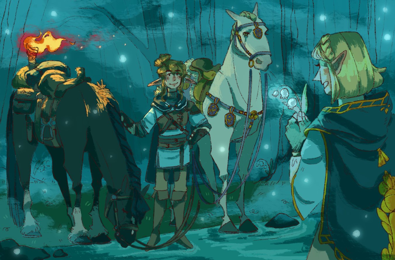 Lost Woods - Legend of Zelda fan art by JanneKarneus on DeviantArt