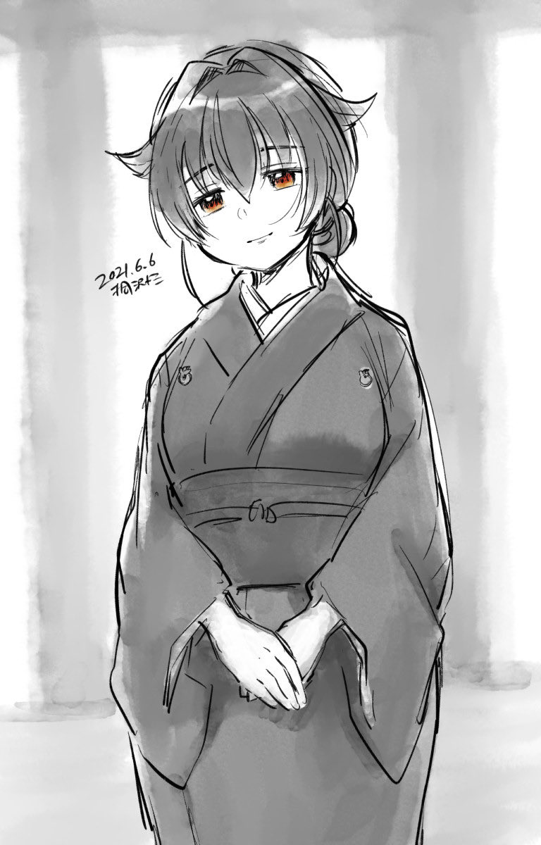 迅鯨(艦隊これくしょん) 「小さくなった自分を迅鯨ちゃんに持ってほしい。 」|桐沢十三🐐元構造解析全7巻発売中🐹のイラスト