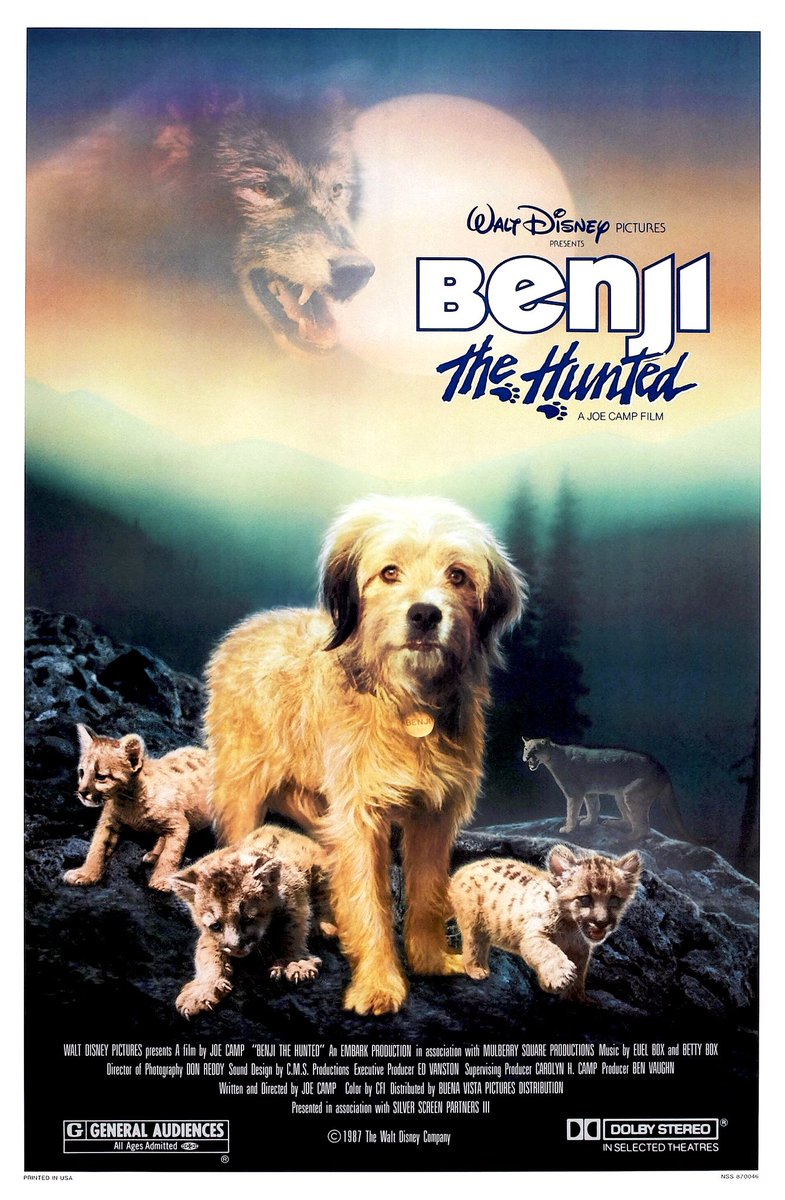 FilmNewsNos's tweet photo. 🎬MOVIE HISTORY: 34 years ago today, June 5, 1987, the movie 'Benji the Hunted' opened in theaters!
#FrankInn #RedSteagall #NancyFrancis #JoeCamp #MikeFrancis #BenVaughn #KarenThorndike #GuyHovis #Disney https://t.co/uygiBYd05Y