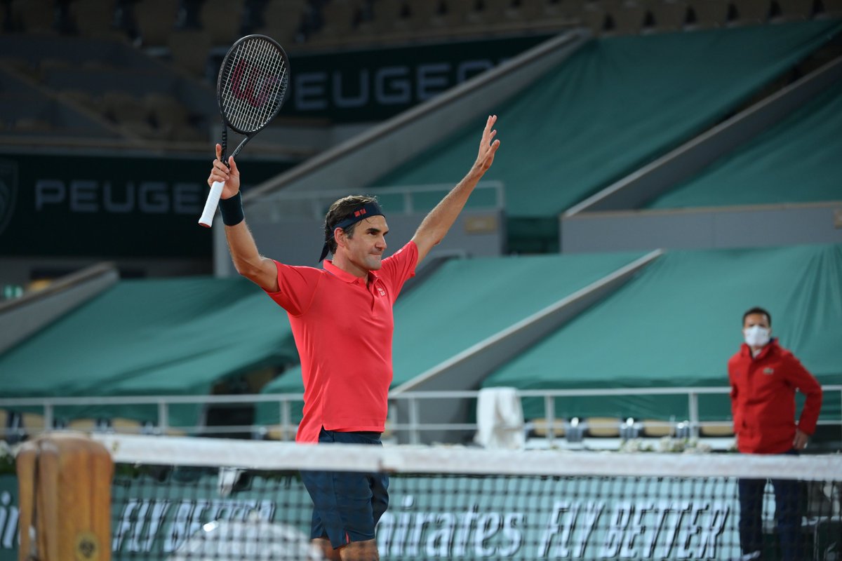 rolandgarros's tweet photo. That's all, folks 😴

#RolandGarros https://t.co/oJtCVKuym7