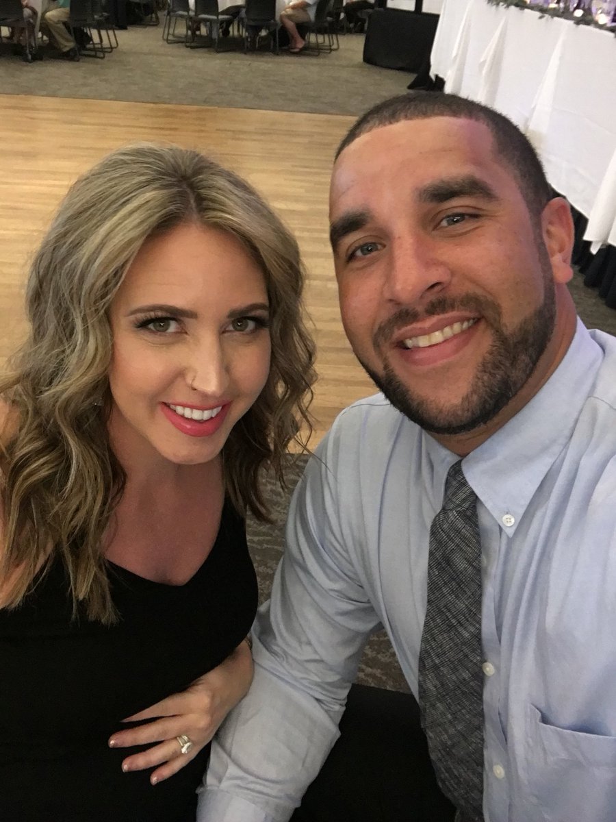 My forever wedding date! Congratulations Mr and Mrs Storm @CHSCoachStorm