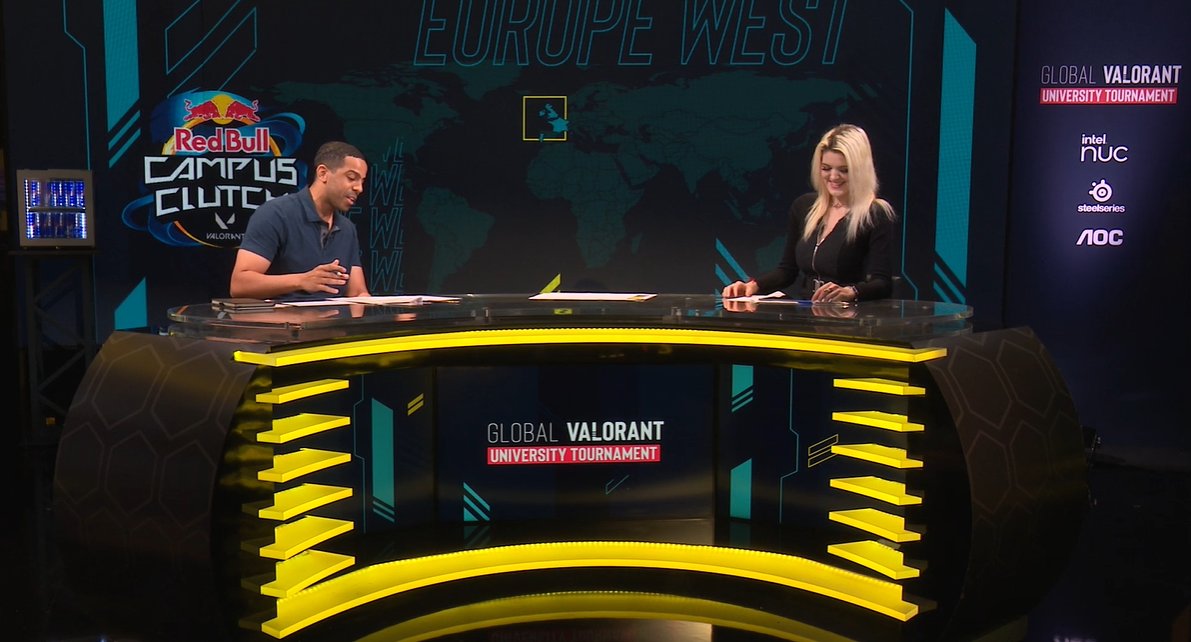 Red Bull Gaming The Red Bull Campus Clutch World Final Knockout Round Evening Shift Is Up The Uk Are 1 0 Down To Portugal With Vellycasts And Geometric Breaking Down The