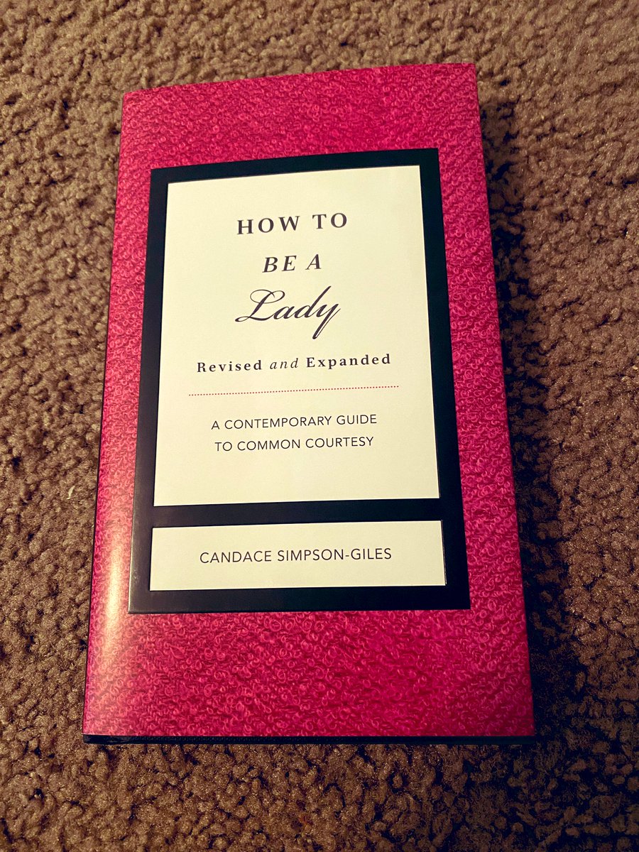 averyfan's tweet photo. I don’t know if this book is supposed to be serious or if it’s a satire (it has to be satire, right?) But either way, I’m on page 15 and have pretty much broken every rule. 😂😂 🤦🏼♀️✌🏻 #howtobealady https://t.co/lF1EepAf6p