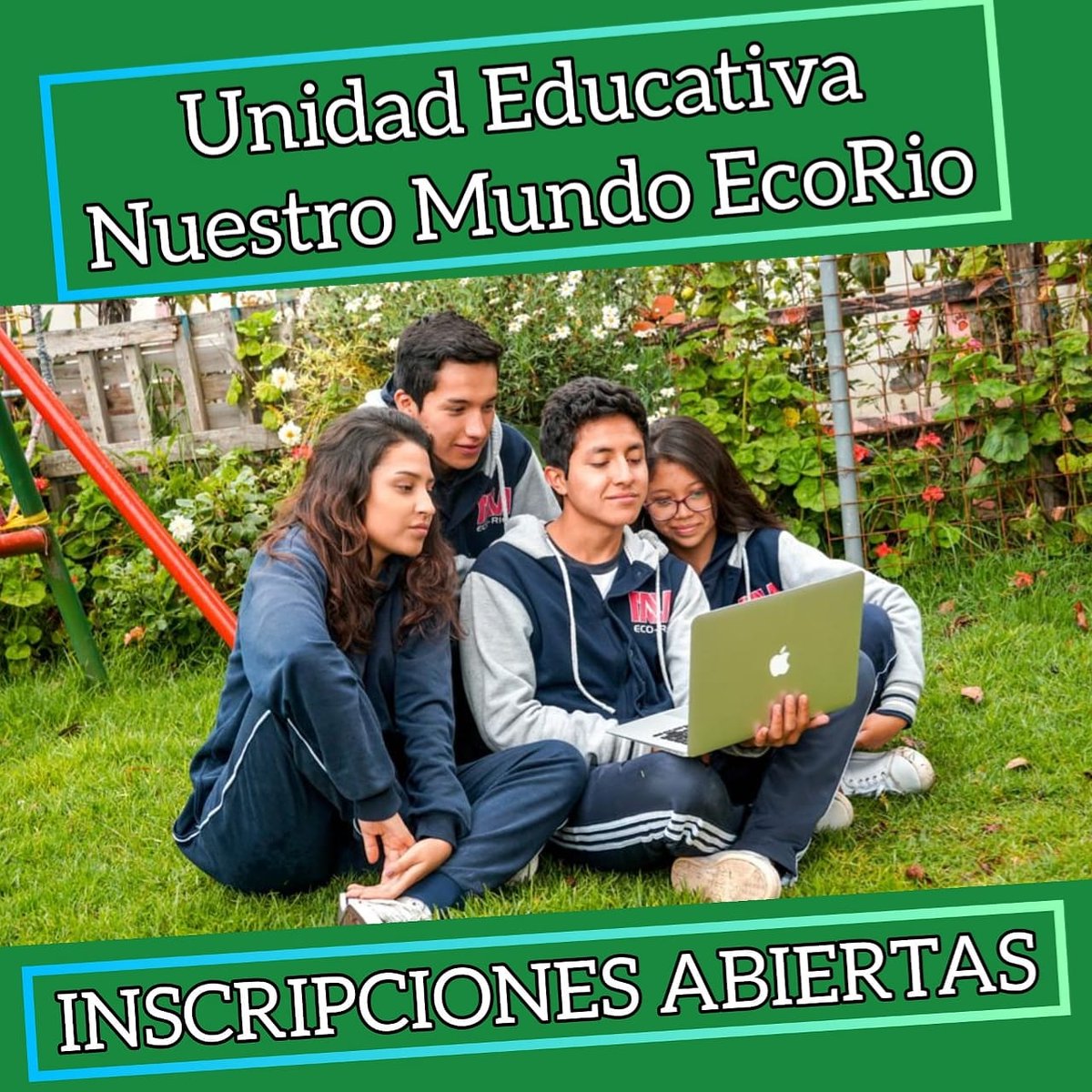 Nuestromundoec's tweet photo. Unidad Educativa #NuestromundoEcoRio formando ciudadanos aptos y felices para la vida https://t.co/OjqFaHQs2W