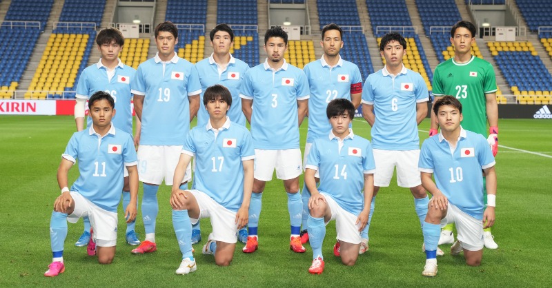 昨日の試合で #U24日本代表 が着用した 『サッカー日本代表100周年