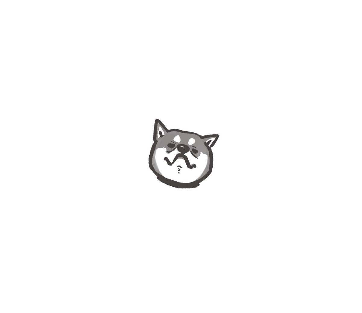 黒柴むつ Mutsu おはようございます 柴犬 黒柴 イラスト 豆柴 黒柴むつ Mutsu おはようございます 柴犬 黒柴 イラスト 豆柴