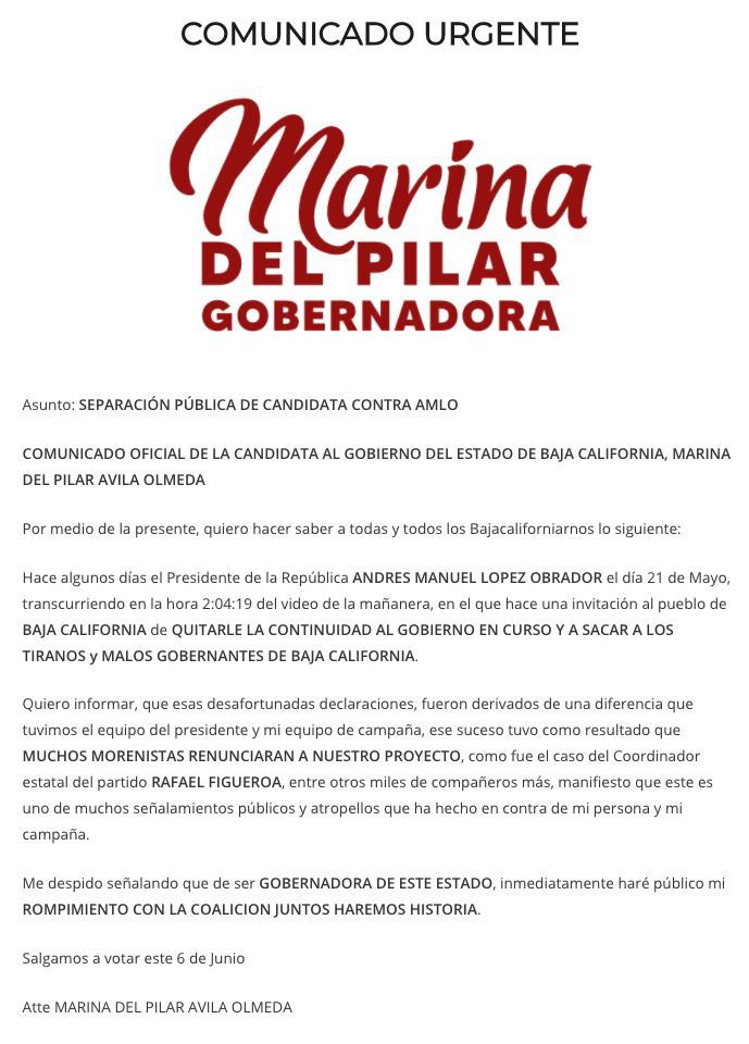 iPincheTainer's tweet photo. @MarinadelPilar no es el único caso de traición a Morena, y tampoco va ser la única sin vergüenza ¿se acuerdan de Lili Tellez?

#MarinaTraicionera https://t.co/Kl0UNHzUOj