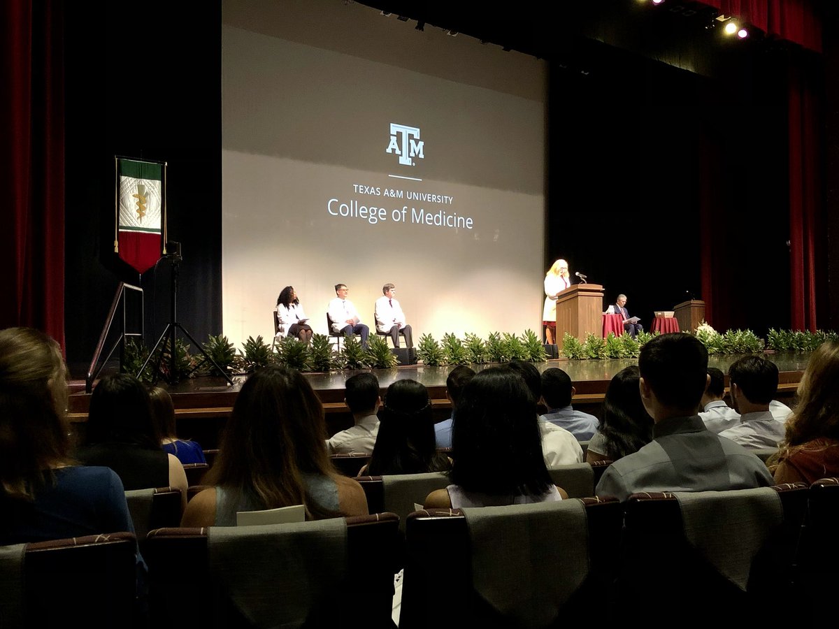 Our Texas A&amp;M University College of Medicine had our medical student Class of 2024 Bryan/College Station White Coat Ceremony today-congratulations to all!