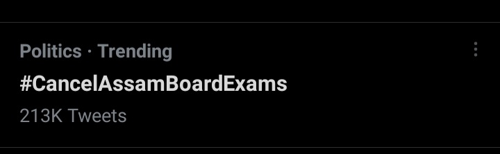 ZubairRizwan6's tweet photo. @sajin_aktar Health >> Exams 
CBSE ,ICSE ,ISC and some other State boards agreed to this . But why can't AHSEC and SEBA follow the same ?Are we immortal or do we have any supernatural powers  that can protect us from Covid-19 ?
#CancelAssamBoardExams 
#MamaCancelExams
@himantabiswa @PMOIndia https://t.co/W9FvuQHRXt
