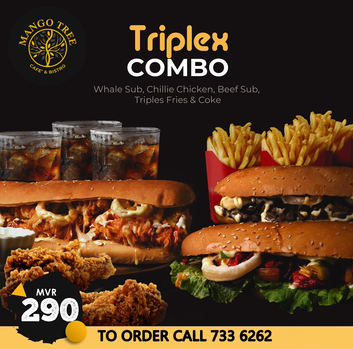 tree_bistro's tweet photo. For the love of burger &amp; subs! Introducing amazing combos for everyone to enjoy! https://t.co/SwfZEiTjcC