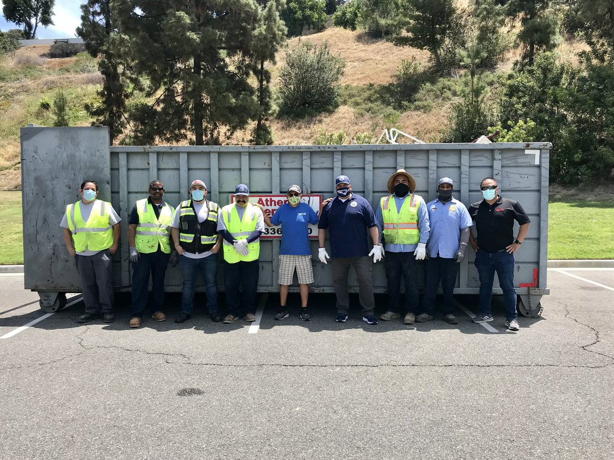 Thanks to all those who joined us for this morning’s neighborhood cleanup event in Monterey Park! 🧹♻️ #AthensServices #TheAthensWay