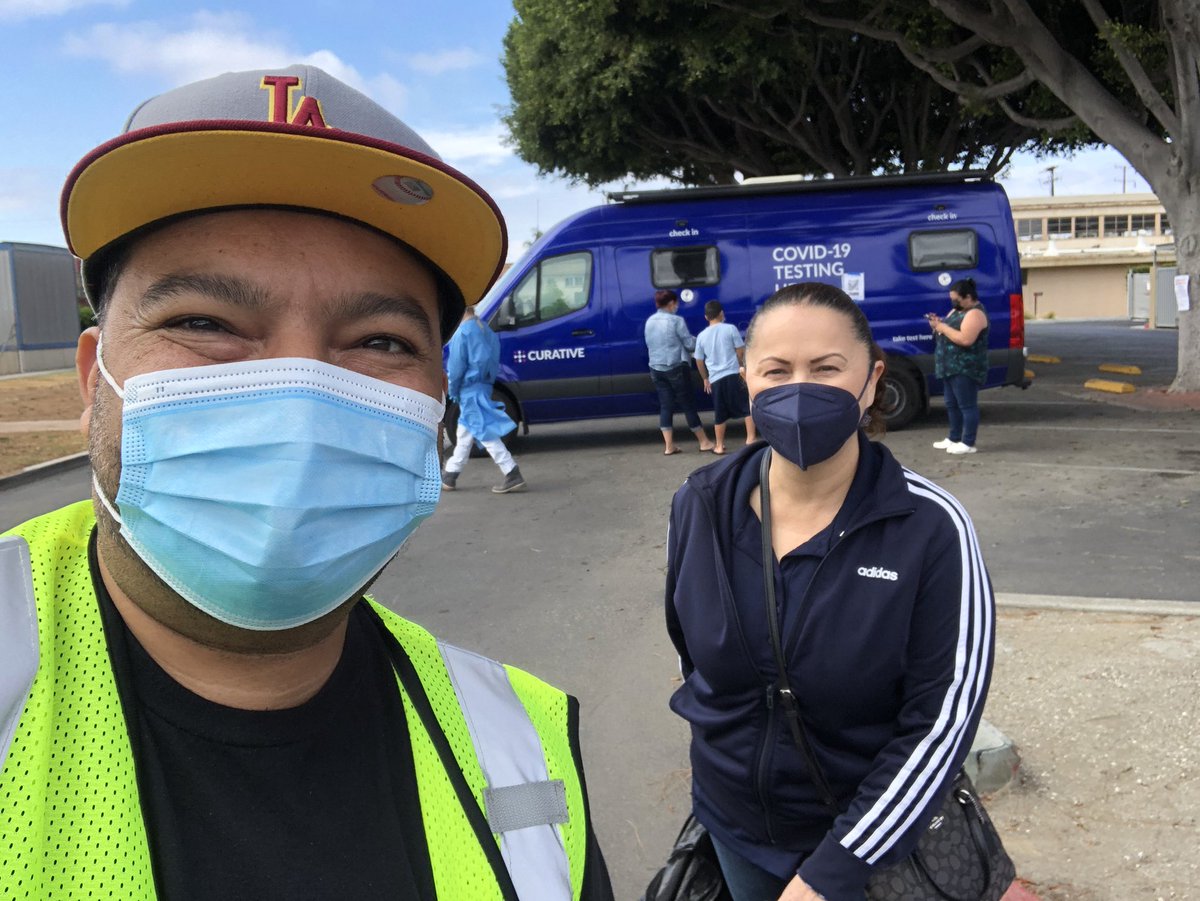 COVID-19 Testing happening NOW at Lynwood City Hall until 3pm ✅