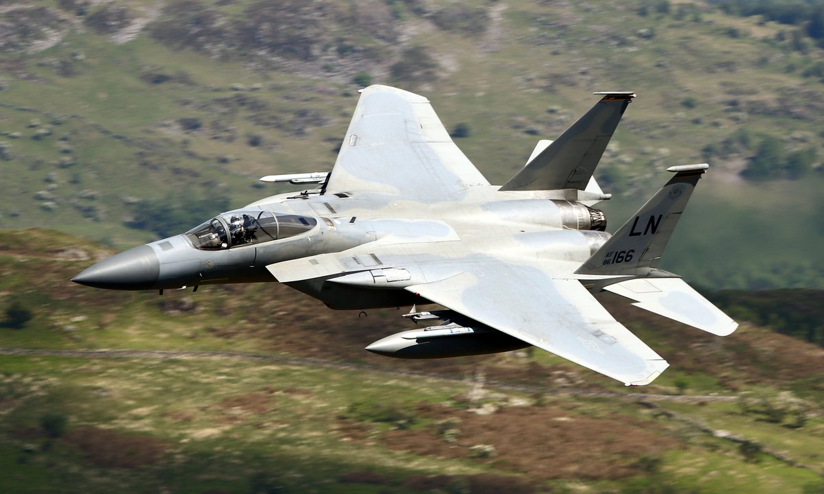HardernJohn's tweet photo. 04/06/2021 Low level in Wales. Conan Flt@48fighterwing https://t.co/73yuAkw6JZ
