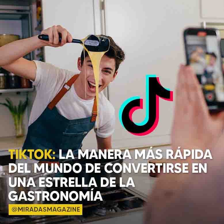 MiradasMagazine's tweet photo. TikTok, la manera más rápida del mundo de convertirse en una estrella de la gastronomía

https://t.co/4NS5cyYzmo https://t.co/RnjbCcR45u