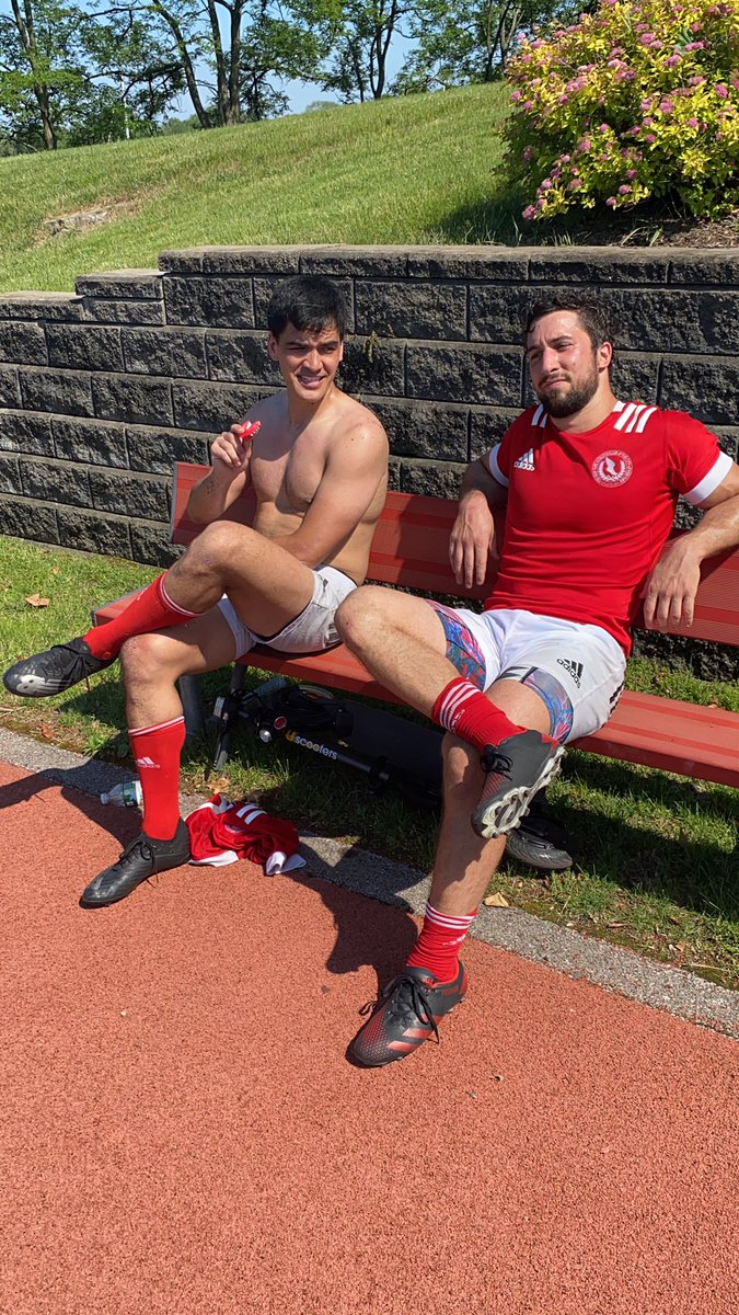 Not even the heat could stop iceman leading the troops. 33-17 NYAC