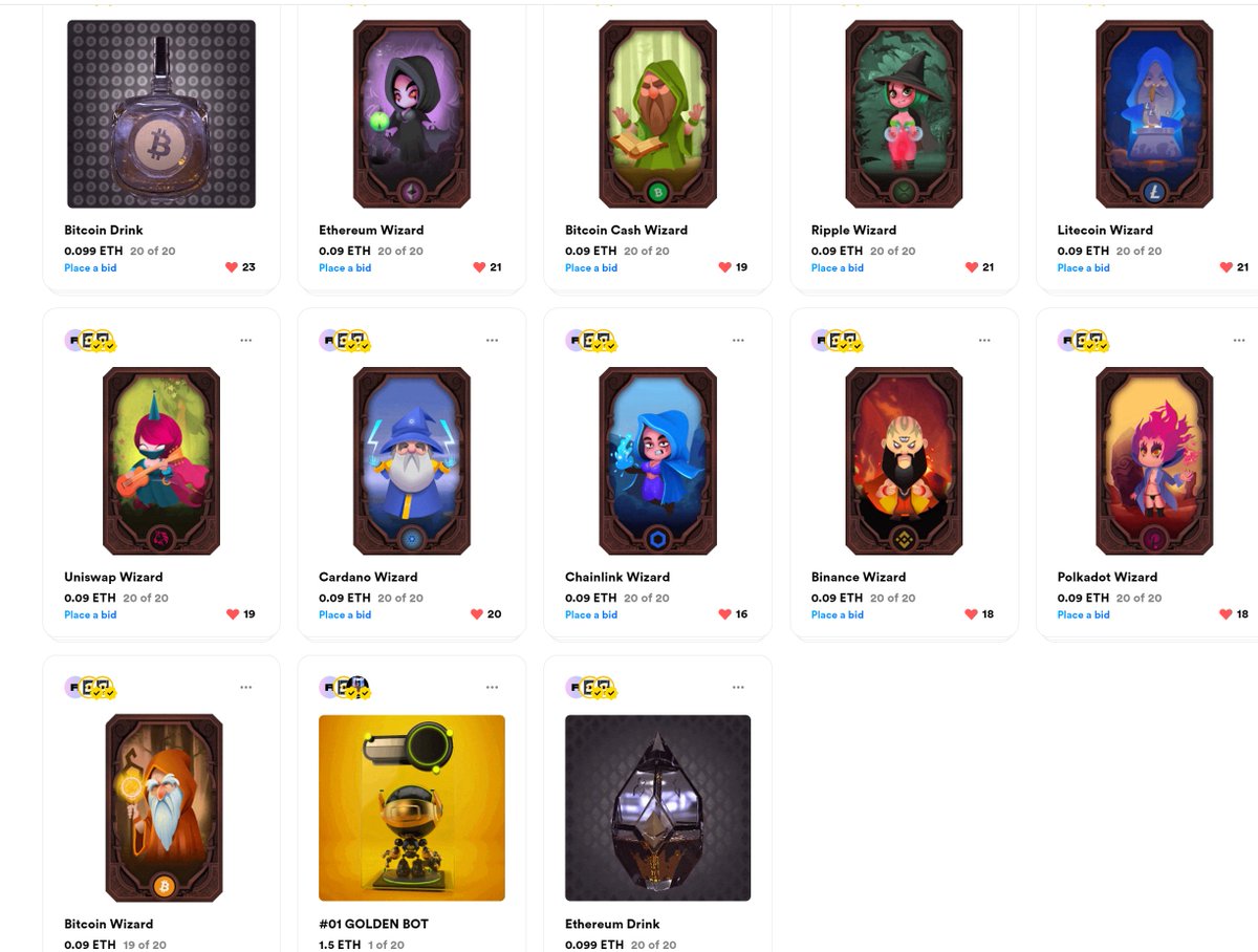 SjavadhashemiX's tweet image. Hey guys, check out my collection i have 10 Cryptocurrency wizards :)

rarible.com/aragorn

#nftcollectors #NFTcollectibles #nftcollectors #cryptoart #NFTcollectibles #cryptocurrencies #NFTartist #nft #NFTCommunity