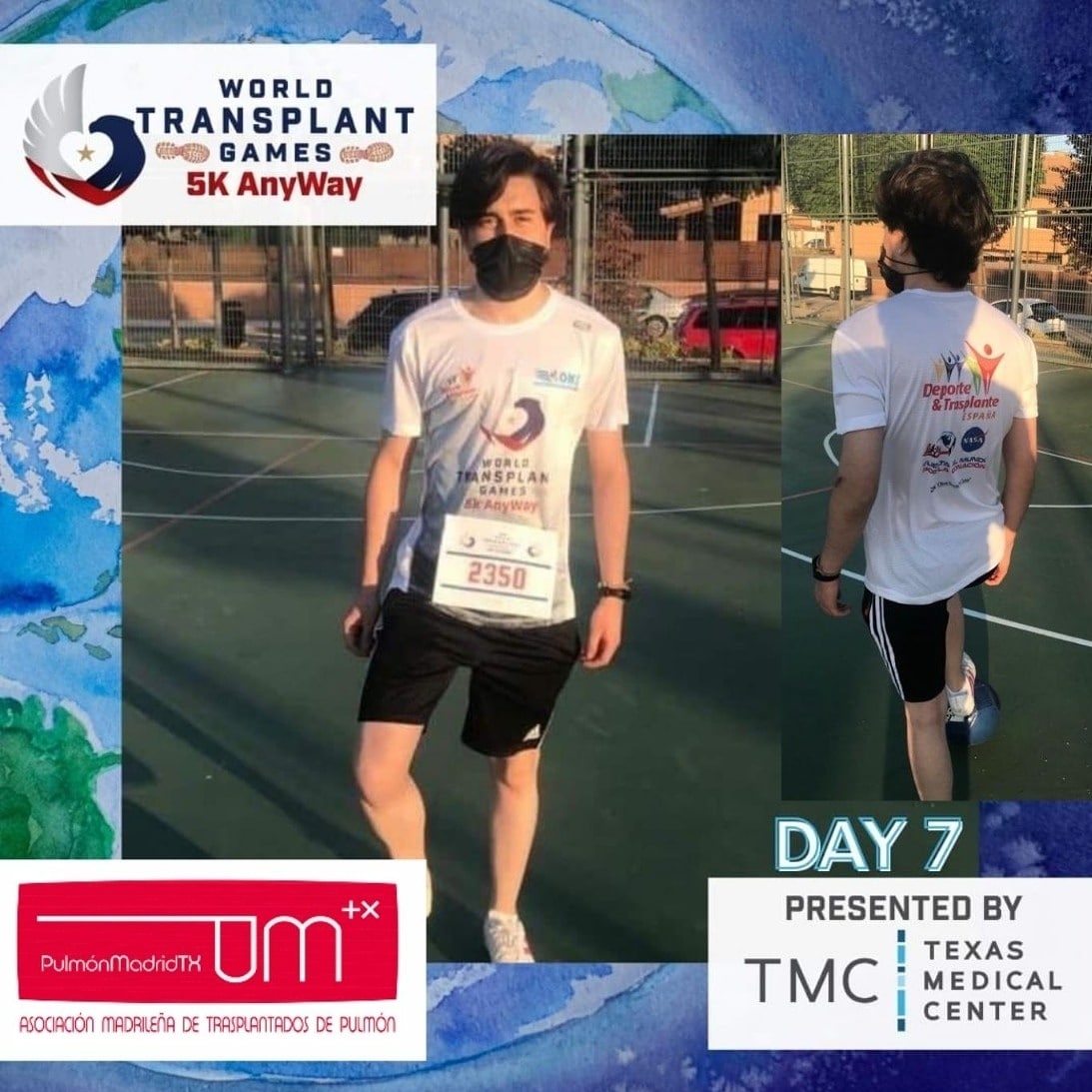 Estamos muy orgullosos de la participación de nuestros socios en los Juegos Mundiales de Trasplantados 2021. Gracias por colaborar y sumar esperanza! #WorldTransplantGames2021 #TeamSpain #5KAnyWay #DonaVida