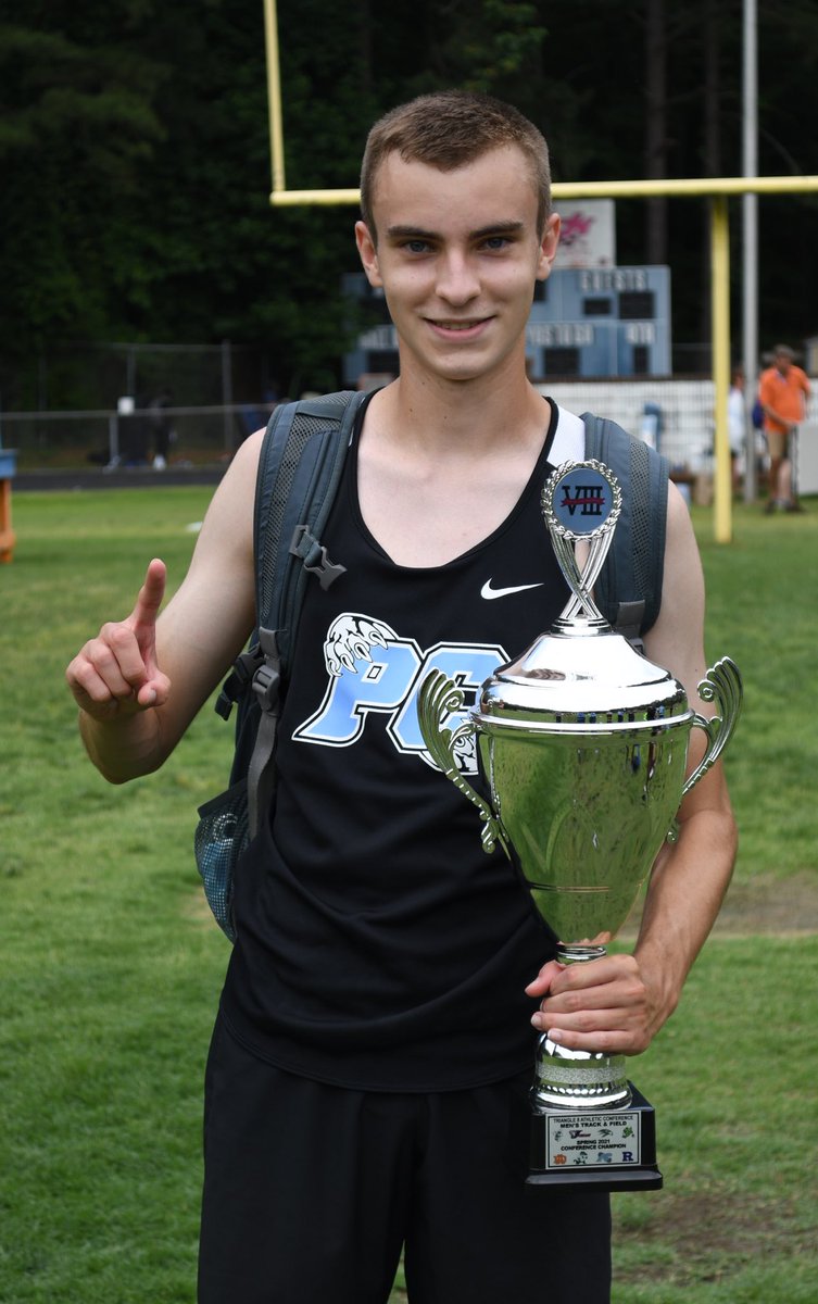 LMBteacher1's tweet photo. So happy for my David and both PCHS Men &amp; Women Track &amp; Field @panthercreek_xc for winning the Tri-8 Conference today! #ownit #champs https://t.co/l701o0DsK0