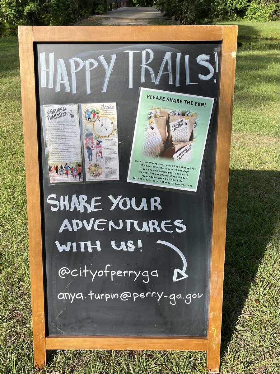 Spauld4Patricia's tweet photo. #anya.turpin@perry-ga.gov # Happy Trails Day in Perry, Georgia# https://t.co/AriDIJ7GvW