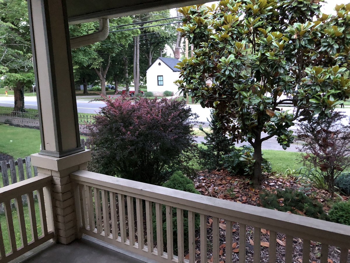 I will miss that field view and that front porch view, but I will really miss the people that have left an indelible imprint on my life over the last 6 years. Looking forward to seeing what the next chapter holds.