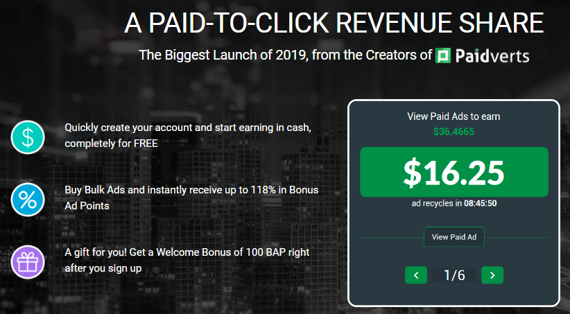 ptcadvisercom's tweet photo. More than just a Paid to click. Tons of way to earn #money for free!
Interact with advertisers and earn up to $1+ per AD view;
Value loyalty and work rewards;
Offerwalls, surveys, and more;
Low cashouts limits, processed daily.
https://t.co/Ltl8QvHeM4
#ptcadviser #ptcshare #ptc https://t.co/t3zeQPoRdT