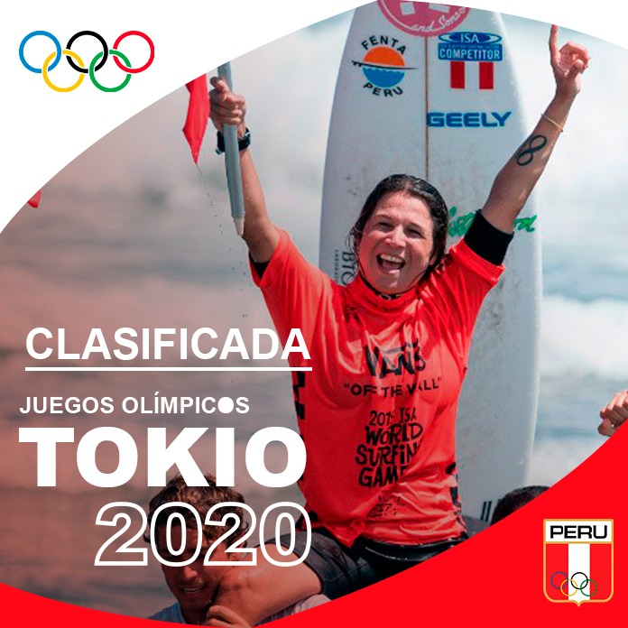 #Surf | La imagen que estábamos aguardando y que hoy los amantes del deporte celebran(mos): ¡Sofía Mulanovich clasificó a los Juegos Olímpicos!