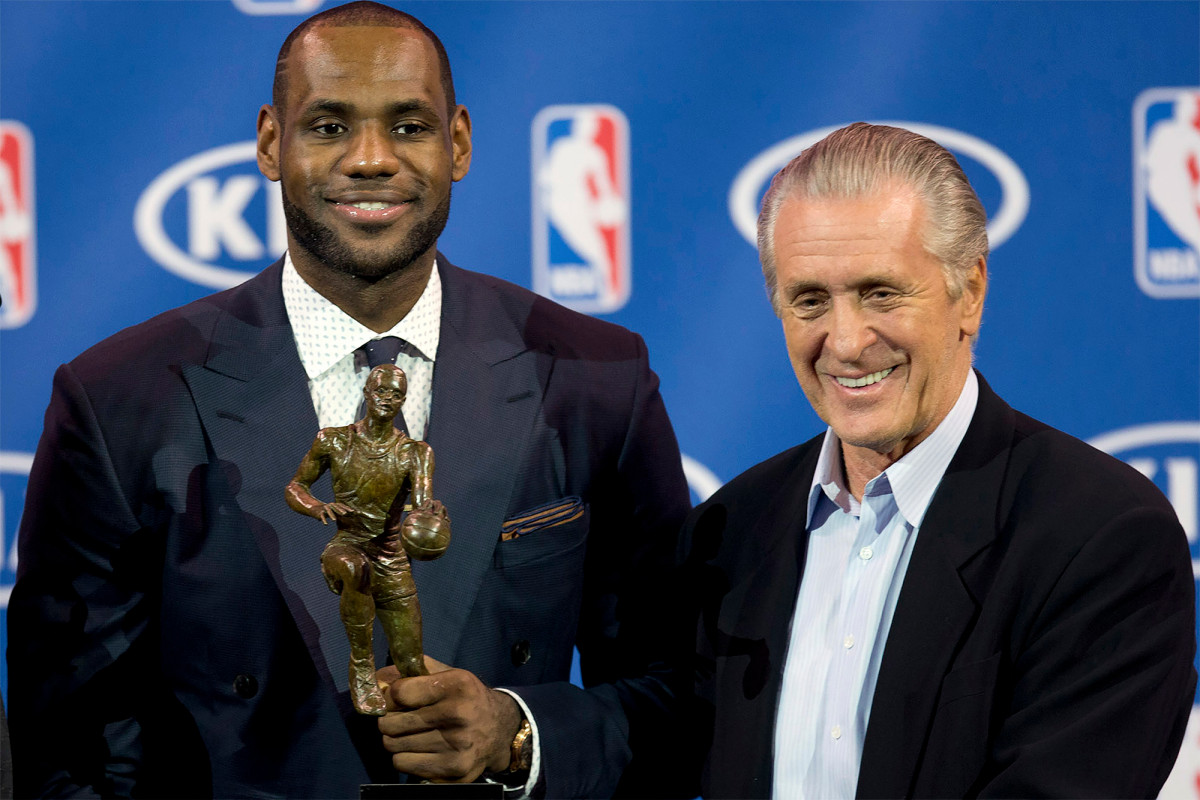 Pat Riley would leave out 'shiny new key' if LeBron James wants Heat return