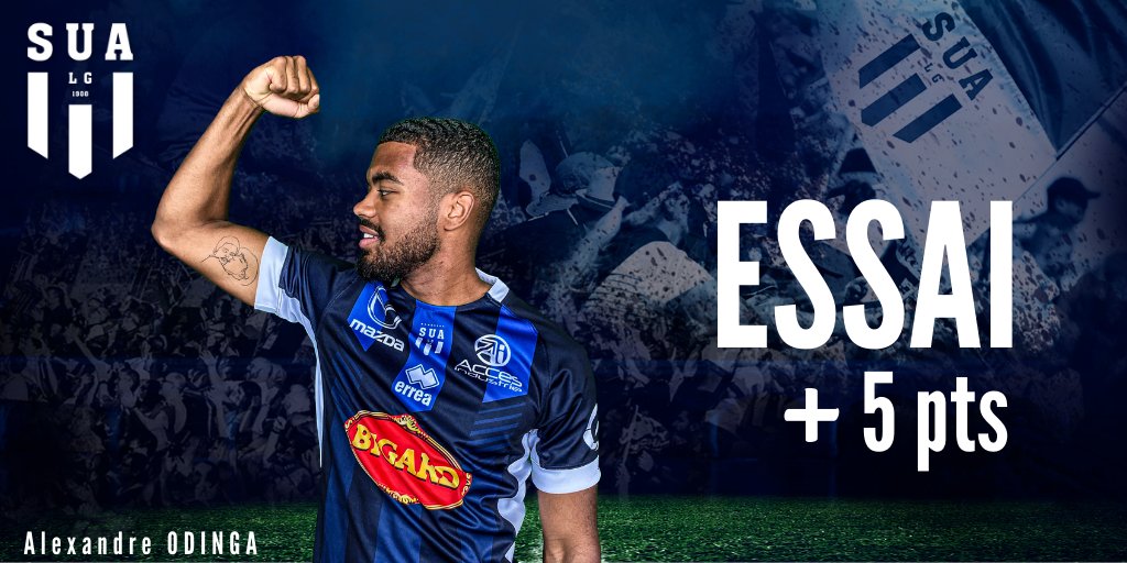 Agen Rugby - SUA LG tweet media
