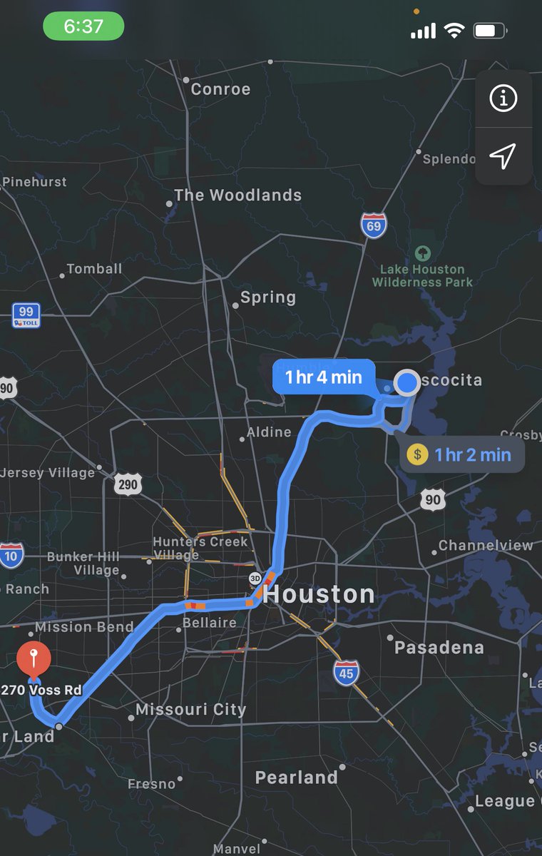 ErynSkyy's tweet image. Smh we stay in the same city and it would take an hour to get to each other house. This is crazy #HoustonProblems