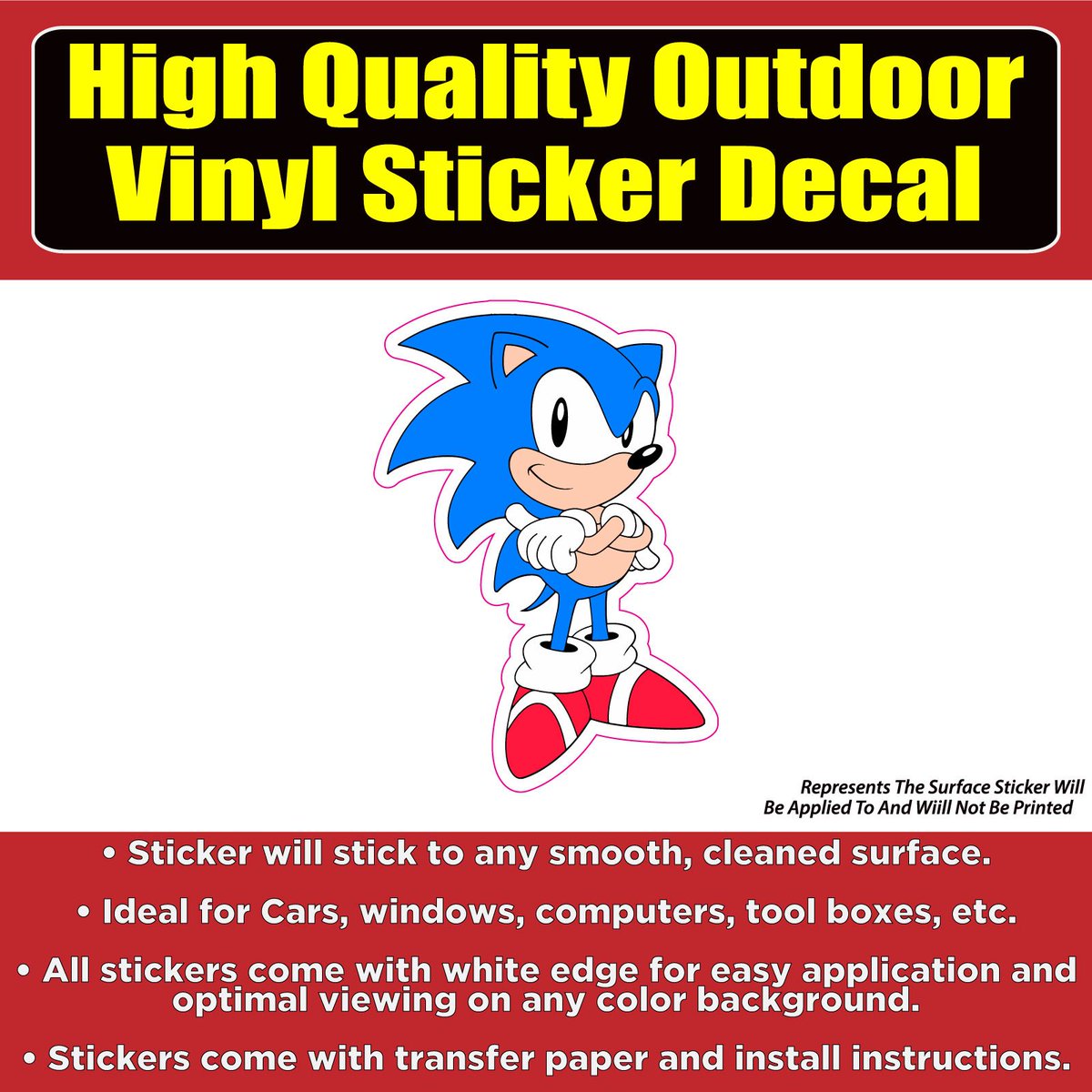 ColoradoSticker's tweet photo. Sonic the Hedgehog Car Window Bumper Sticker Decal $
https://t.co/kTXl3k84zW https://t.co/oJ0egSCpzv