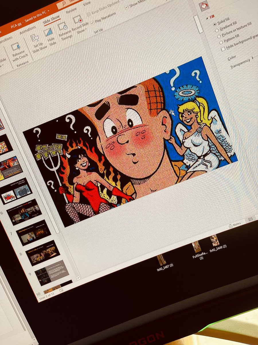 isabelledrake's tweet image. Happy time presenting my work on the Gothic elements of Riverdale. Sad time conference is ending. @BingeRiverdale 
@pcaaca #PCAACA21 #riverdale #gothic #PopCulture #popculturestudies #media #bingeriverdale