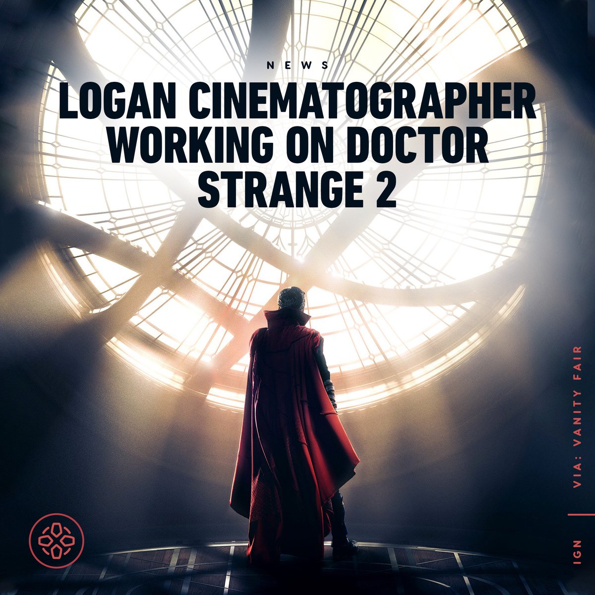 "The film is incredibly visually thrilling. John Mathieson, our D.P., who shot Gladiator and Logan—I think the look of it is going to be unlike anything you’ve seen in the MCU before.” - Michael Waldon, writer on Doctor Strange 2.