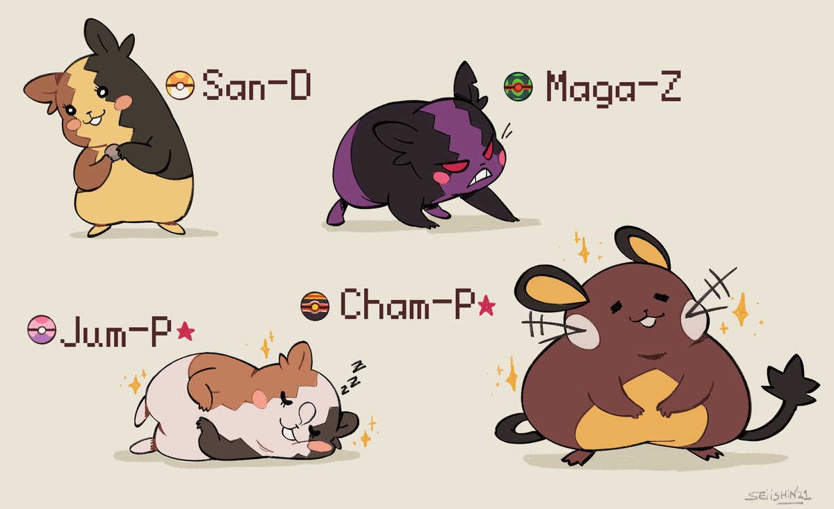 gundham as a pokemon breeder is something that's been on my mind for a...