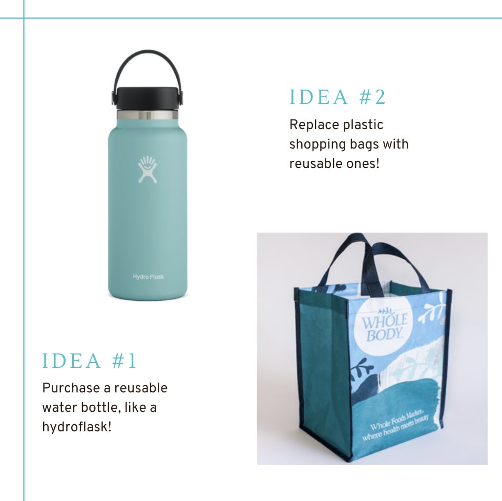 It is never too late to start implementing sustainable ways of living into your life! Here are a few simple ideas to get you started.

#ClearBlueSea #reuse #green #environment #ecofriendly #sustainability #oceanplastics #OceanConservation #plasticpollution #BeatPlasticPollution