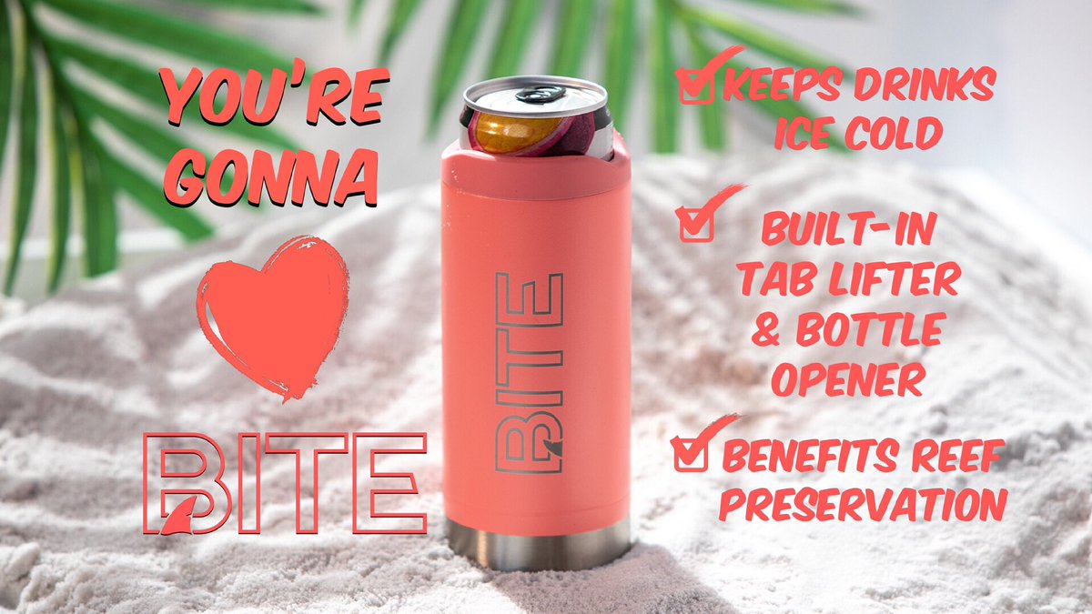 BiteCoolers's tweet photo. Now taking preorders at https://t.co/U2QZIm31Kk. #BITE #bitecoolers #drinkcooler #betterwithbite https://t.co/nE6sq1CSVl