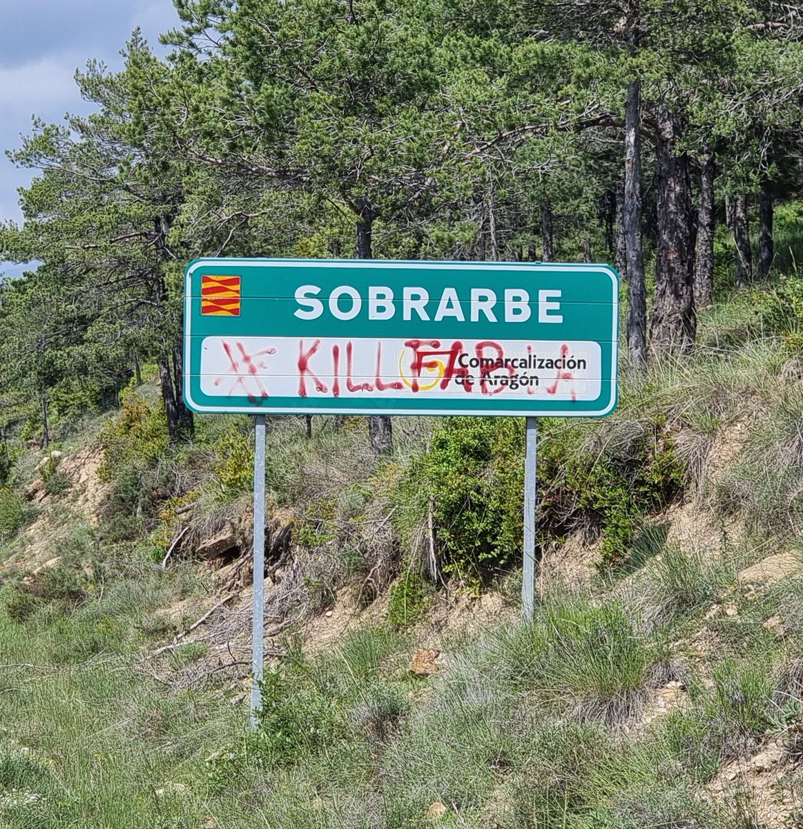 ricardrigall's tweet photo. A l'Aragó hi ha gent a qui els molesta la llengua aragonesa. https://t.co/pt6tPZs4o5