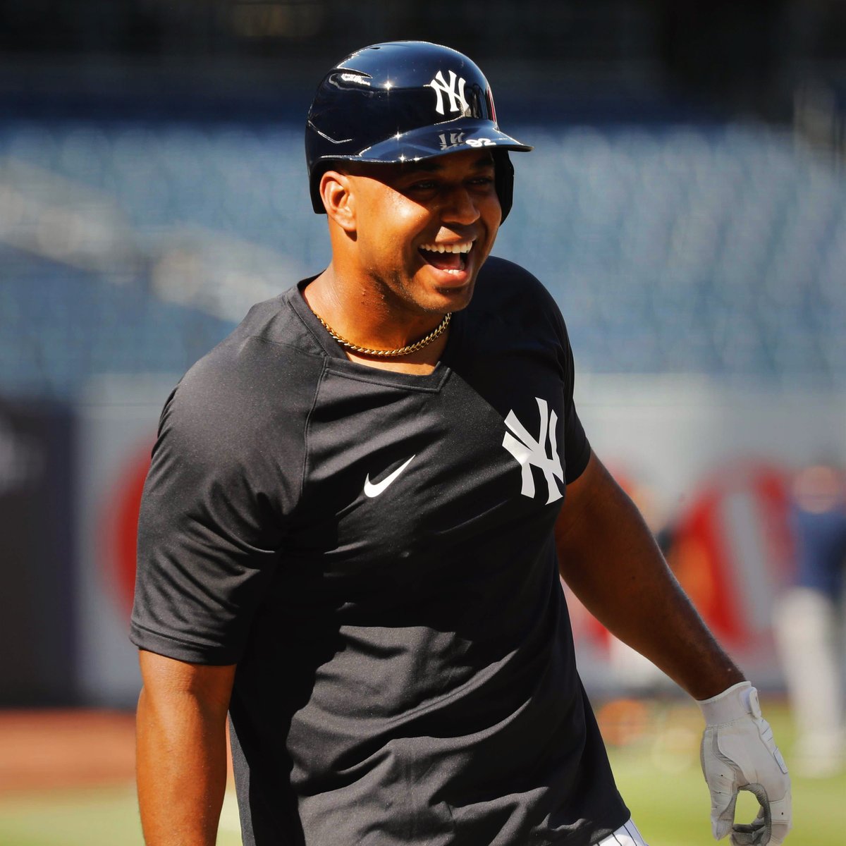 Yankees's tweet photo. Big guy ➡️ Big Leagues 

@HardhittinCG 👏 https://t.co/43ncZZPykg
