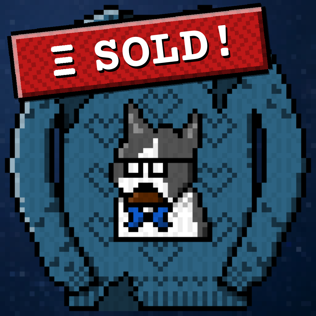 BitKnitSweaters's tweet image. 🧶😸 BITKNIT SOLD! 😸🧶

YES! Another BitKnit has left the sweater rack. A huge thank you and welcome to the #YarnSquad, @Steamed_Bunny!

Enjoy your new home, #023 Pretty Fallacious Cat.

#BitKnitSweaters #NFTCommunity #NFTs #NFT #NFTCollector #NFTCollectors