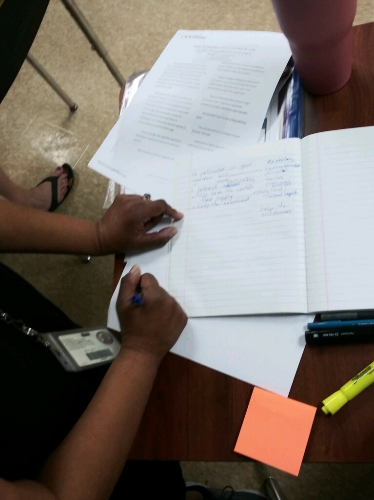 Our last sessions to showcase... Ms. Doris Vazquez, Ms. Luz García, and Ms. Diana Gonzalez!, Pre-teaching for K-5 teachers; Using an AVID Weekly article to create the “We Do” section for pre-teaching.