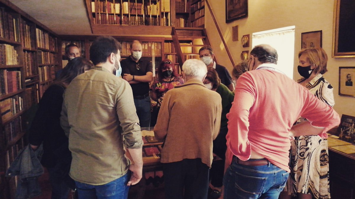 👉Esta tarde hemos tenido una visita especializada y única a la biblioteca del Palacio Vela de los Cobos.

#palaciovelacobos #Úbeda #vandelvira #renacimiento #patrimoniodelahumanidad #humanheritage