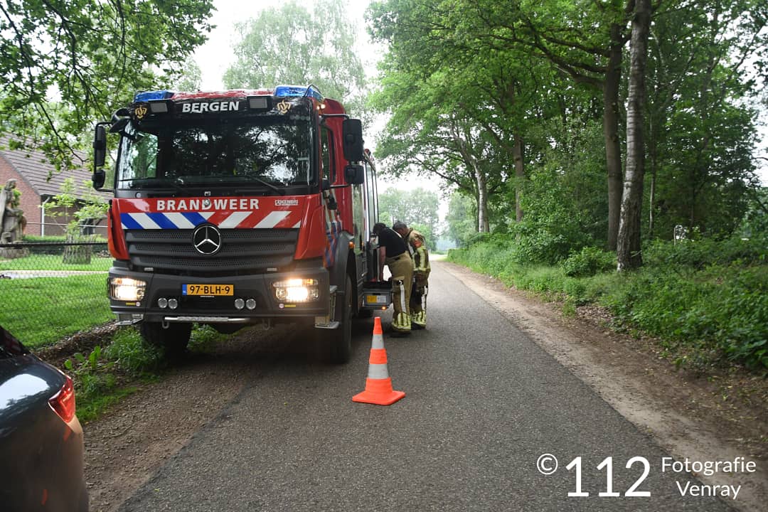 Melding brandweer Berkenkamp Afferden
