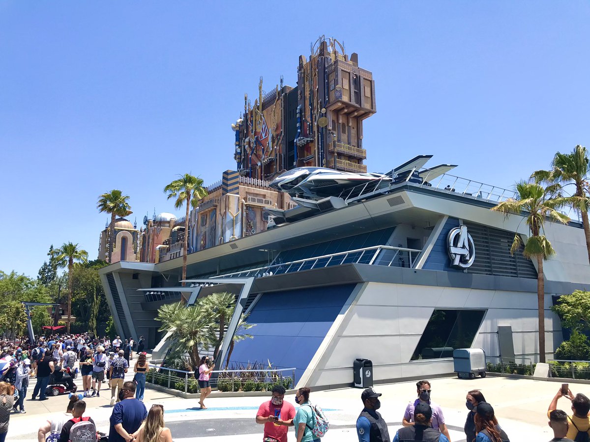 Digital La Avengers Campus Opens With New Spider Man Ride Characters Food
