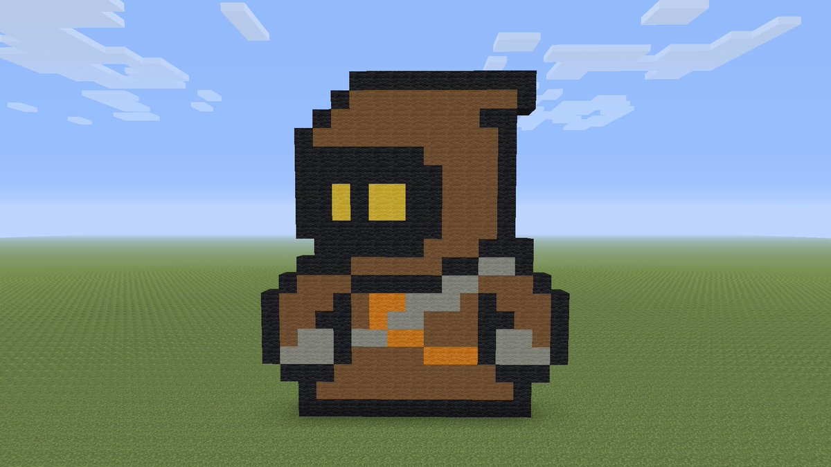 Rocket_Zer0's tweet photo. Minecraft Pixel Art - Jawas https://t.co/yBNBs5Csad via @YouTube https://t.co/Mtys5GEr7Q