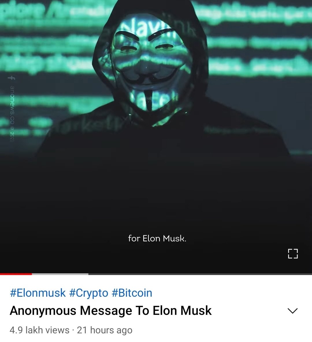 vaishnavucv's tweet photo. ANONYMOUS vs @elonmusk
Who will win?👇  ⚠️ 👇🏻 https://t.co/Q8BGhDSxR7