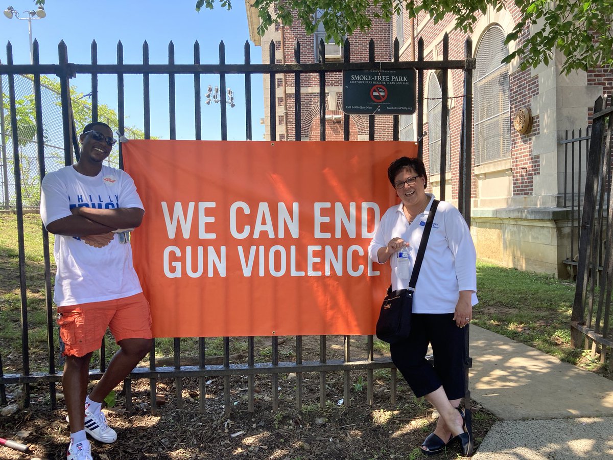 MichaelforPa's tweet image. Major shout out to @MomsDemand @CeaseFirePA @PhilaParkandRec @blackclergyphl @SenatorHaywood for showing up and showing out at today’s #WearOrange event!! In the first pic peep myself and the P&amp;amp;R commissioner with our rec center lean!!! 🧡🧡 #EndGunViolence #EndGunViolenceNow